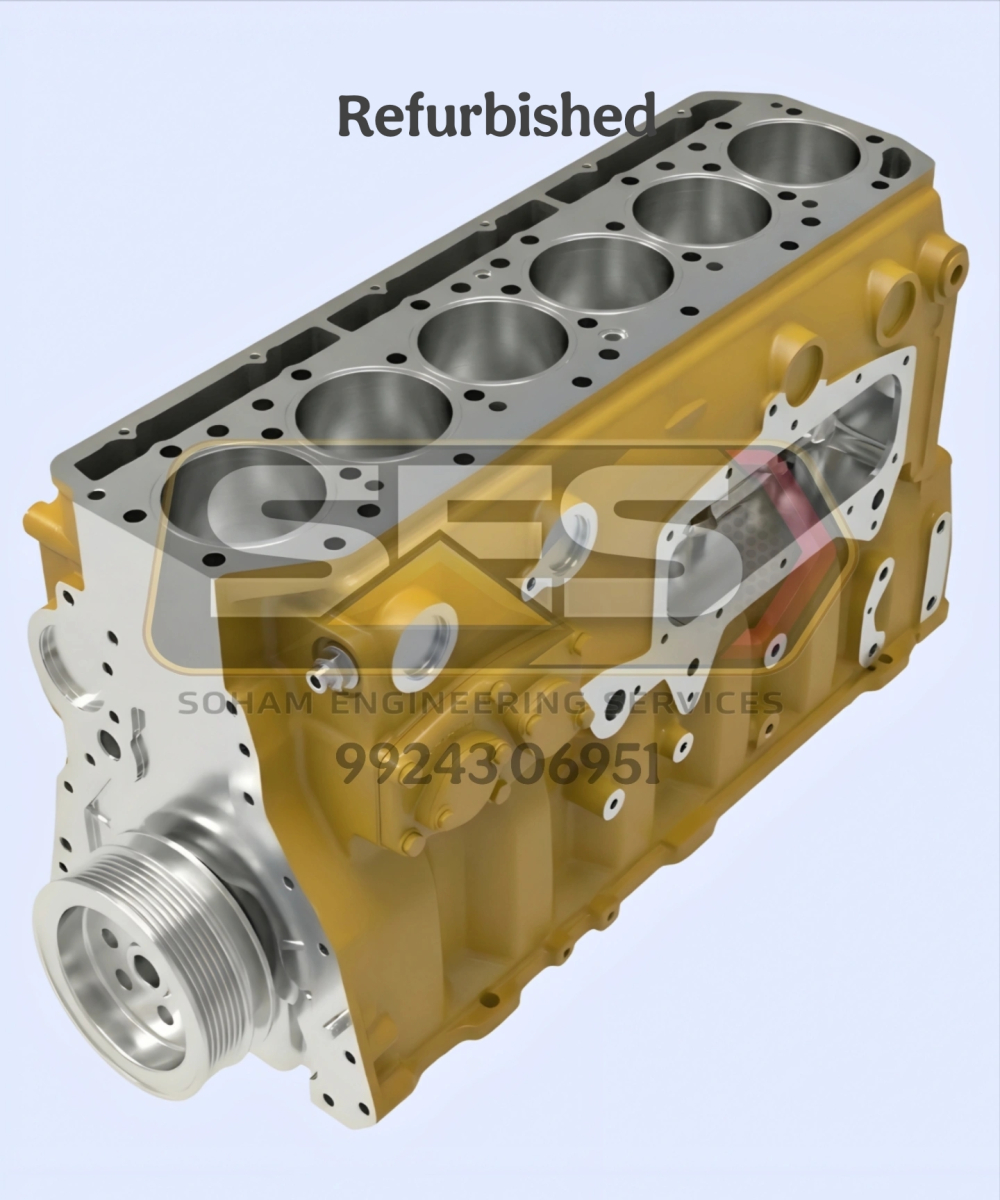 325-3915 Cylinder Block | C7 C9 | CAT | SES