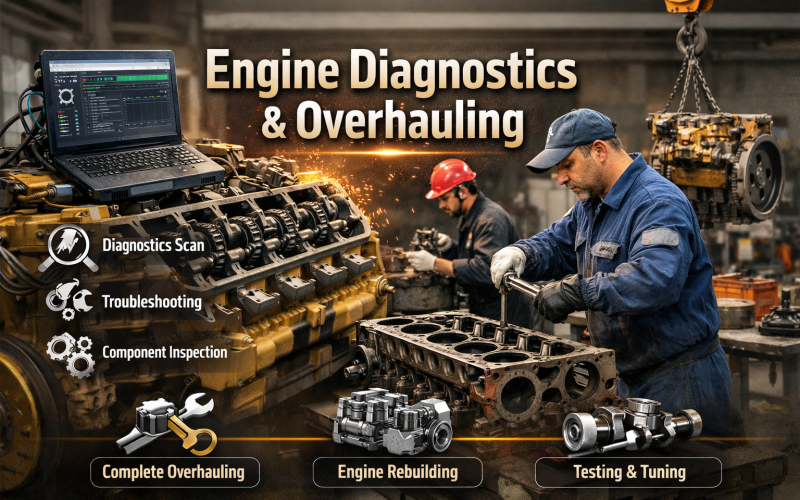 Engine Diagnostics & Overhauling